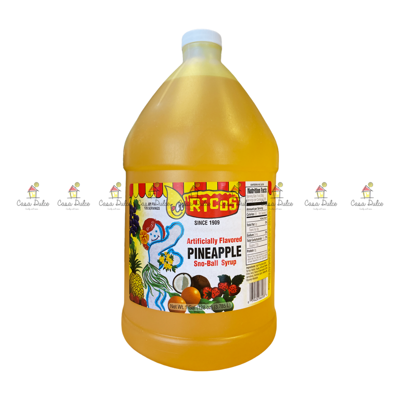 Ricos - Syrup Pineapple 4/1Gal