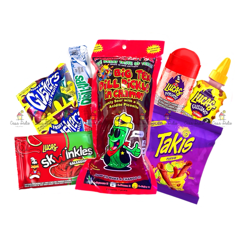 CandyMex - Pickle kit with Takis
