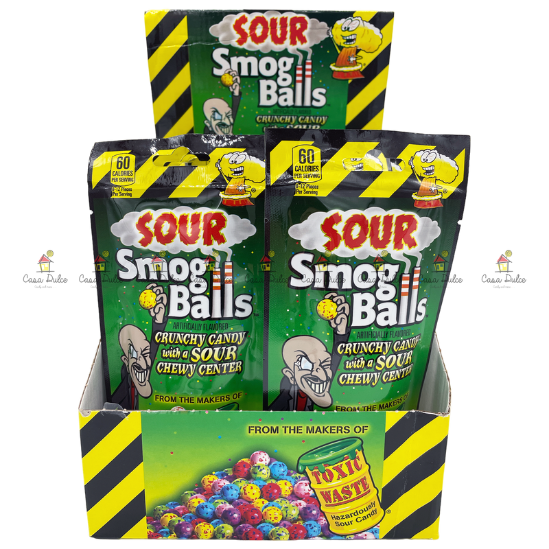 Toxic Waste - Sour Smog Balls 12/12pc