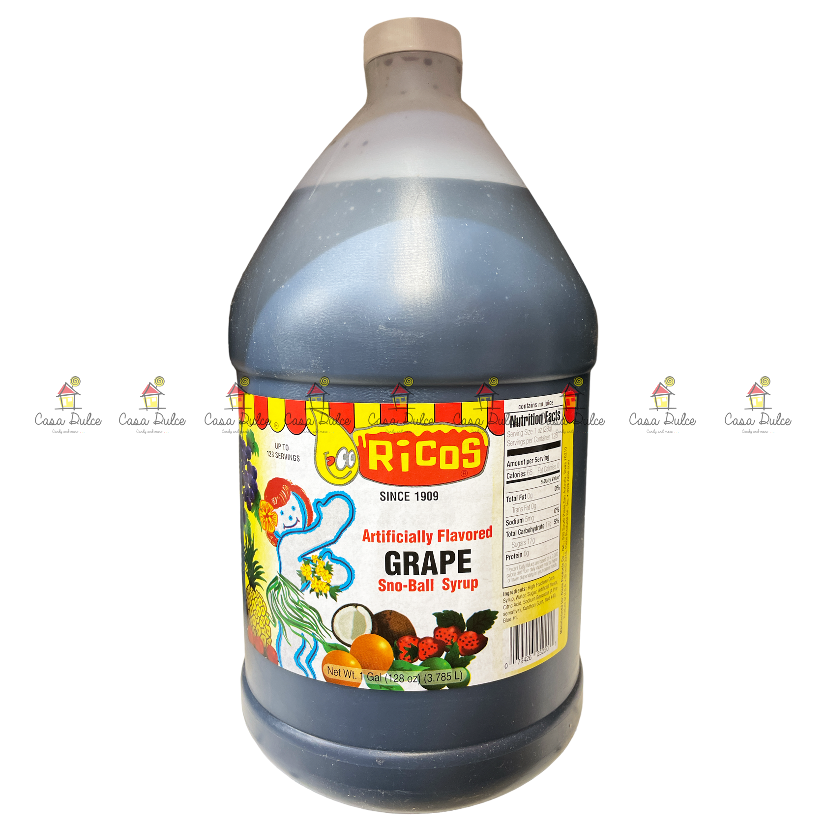 Ricos - Syrup Grape 4/1Gal | Casa Dulce