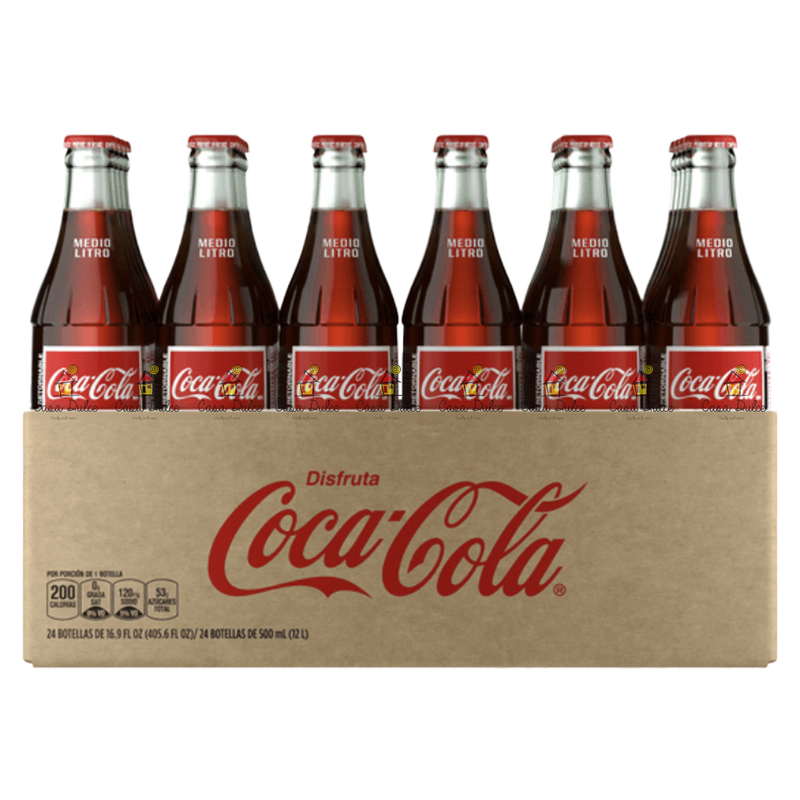 Coca Medio Litro Case