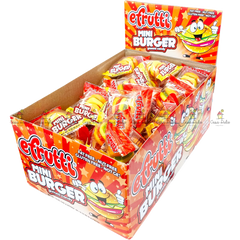 Efrutti Mini Gummi Burger 60ct