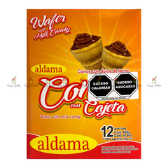 Aldama - Conos Con Cajeta 12/12pc