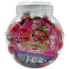 Smiley Kids - Gummy Candy Strawberry 12/50