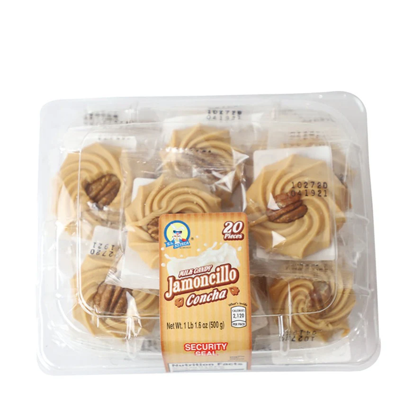 Azteca - Jamoncillo Concha-nuez 16/20pc