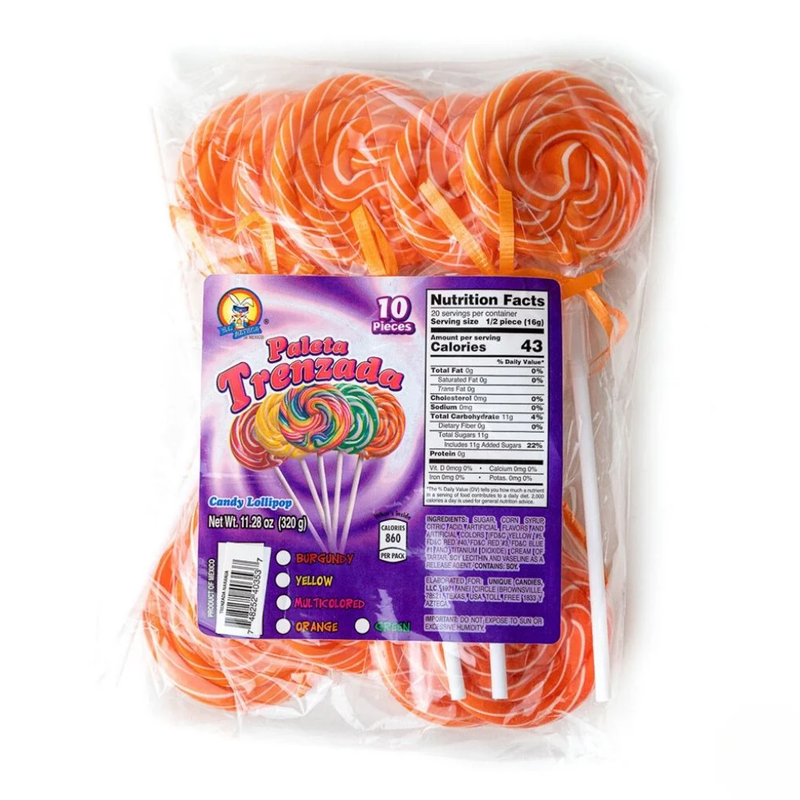 Azteca - Trenzada Naranja