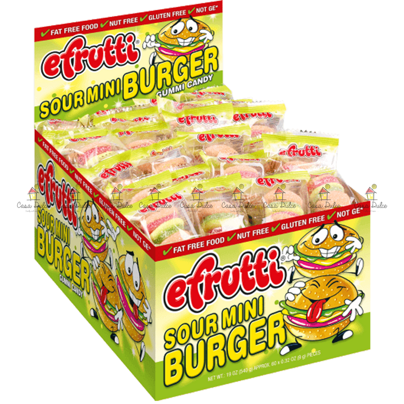 Efrutti SR Mini Burger 60ct
