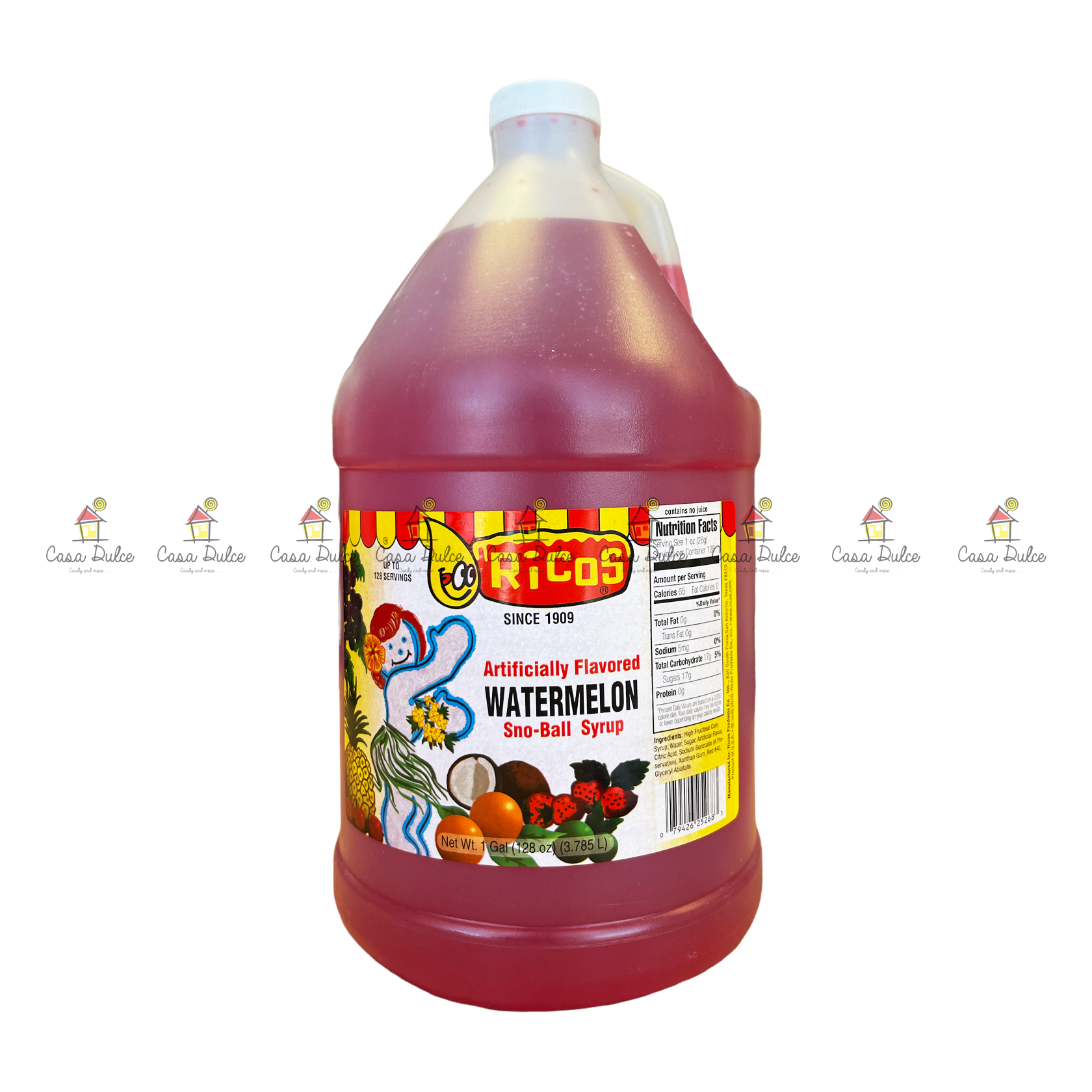Ricos - Syrup Watermelon 4/1Gal | Casa Dulce