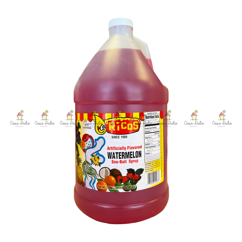 Ricos - Syrup Watermelon 4/1Gal