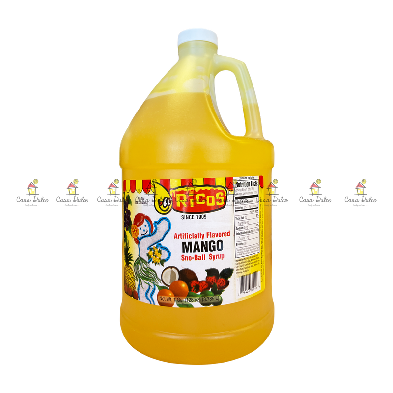 Ricos - Syrup Mango 4/1Gal
