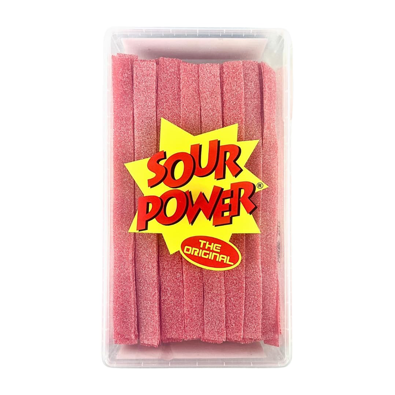 Sour Power Belts Pink Lemonade 12/150ct