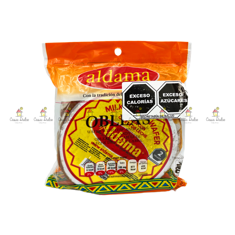 Aldama - Oblea Mediana Caj. 30/5pc