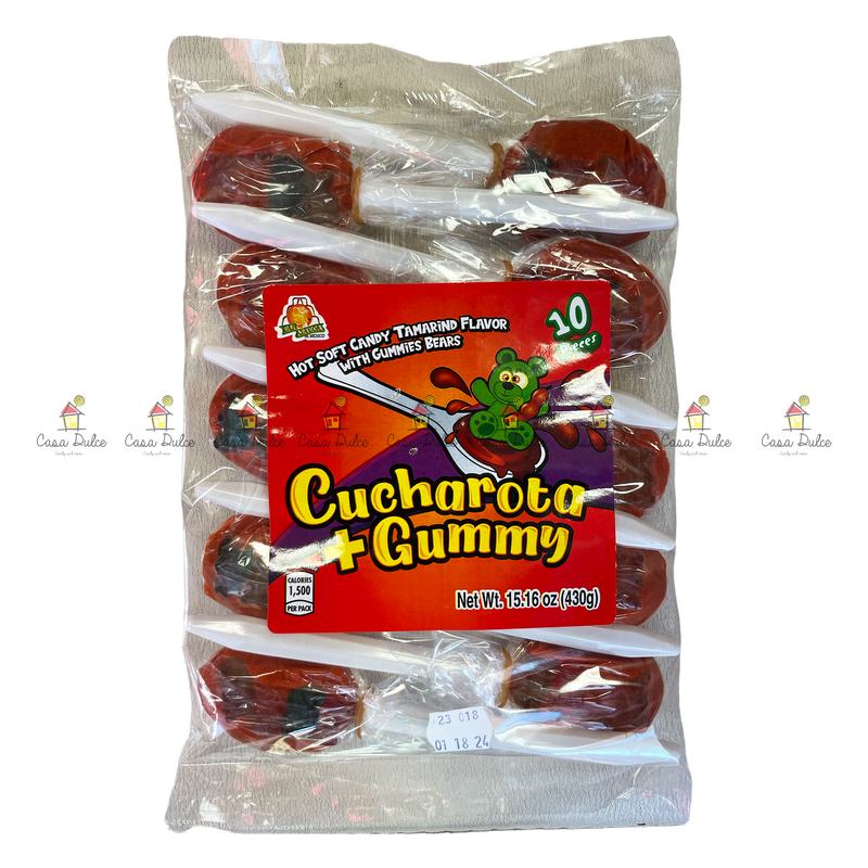 Azteca - Cucharota+Gummi 24pc