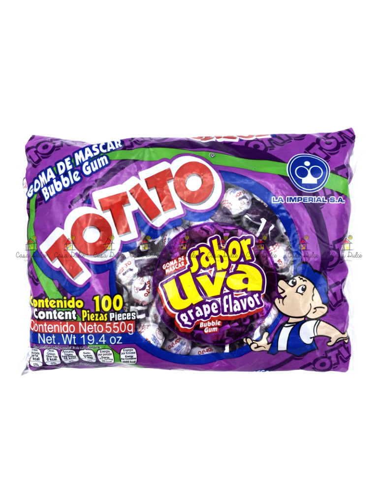 Totito Rico Totito - Uva 100pc | Casa Dulce