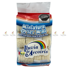 Arcoiris - Oblea Mini Blanca