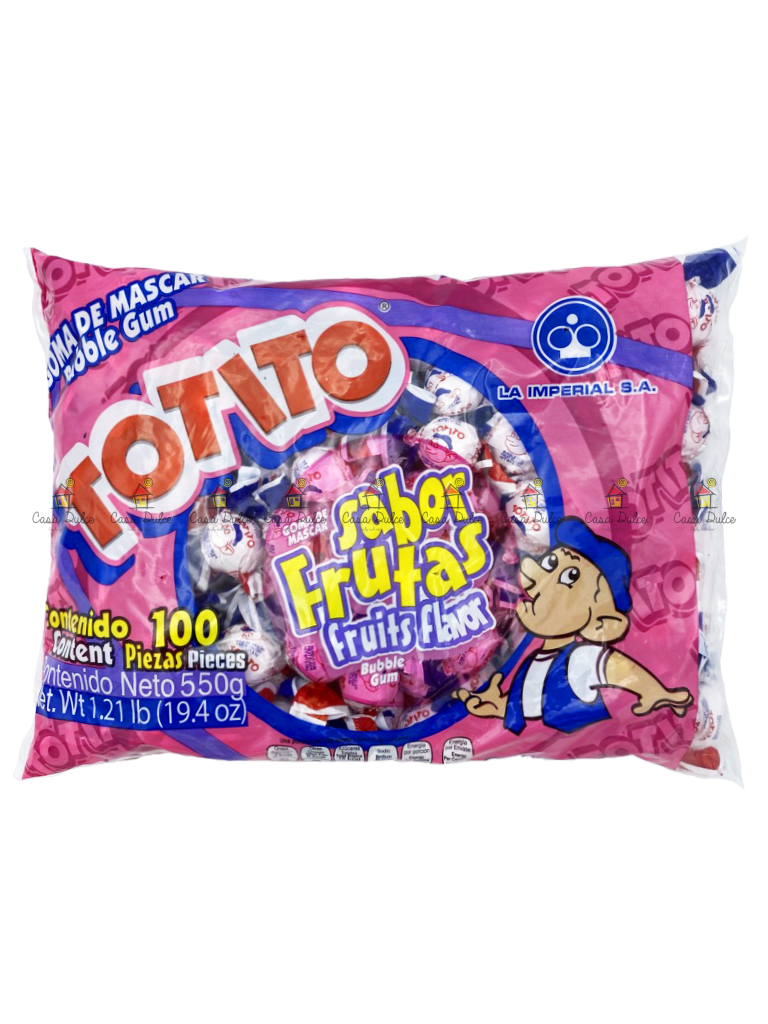 Totito - Frutas 100pc