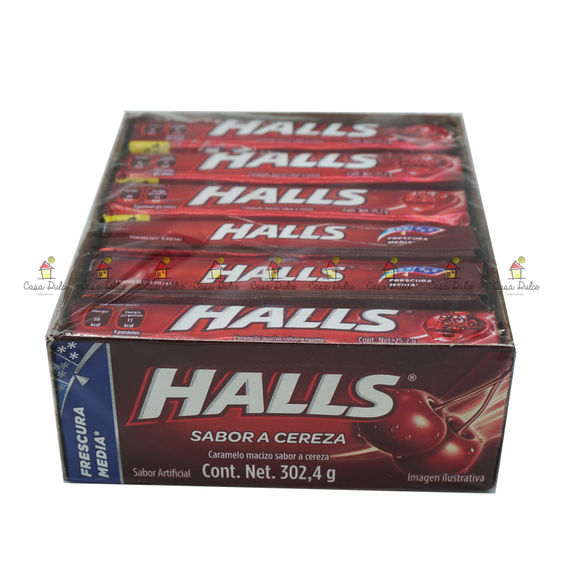 Adams - Halls Cherry 12ct