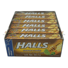 Adams - Halls Limon/Miel 12pc