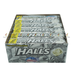 Adams - Halls Silvermint 12ct