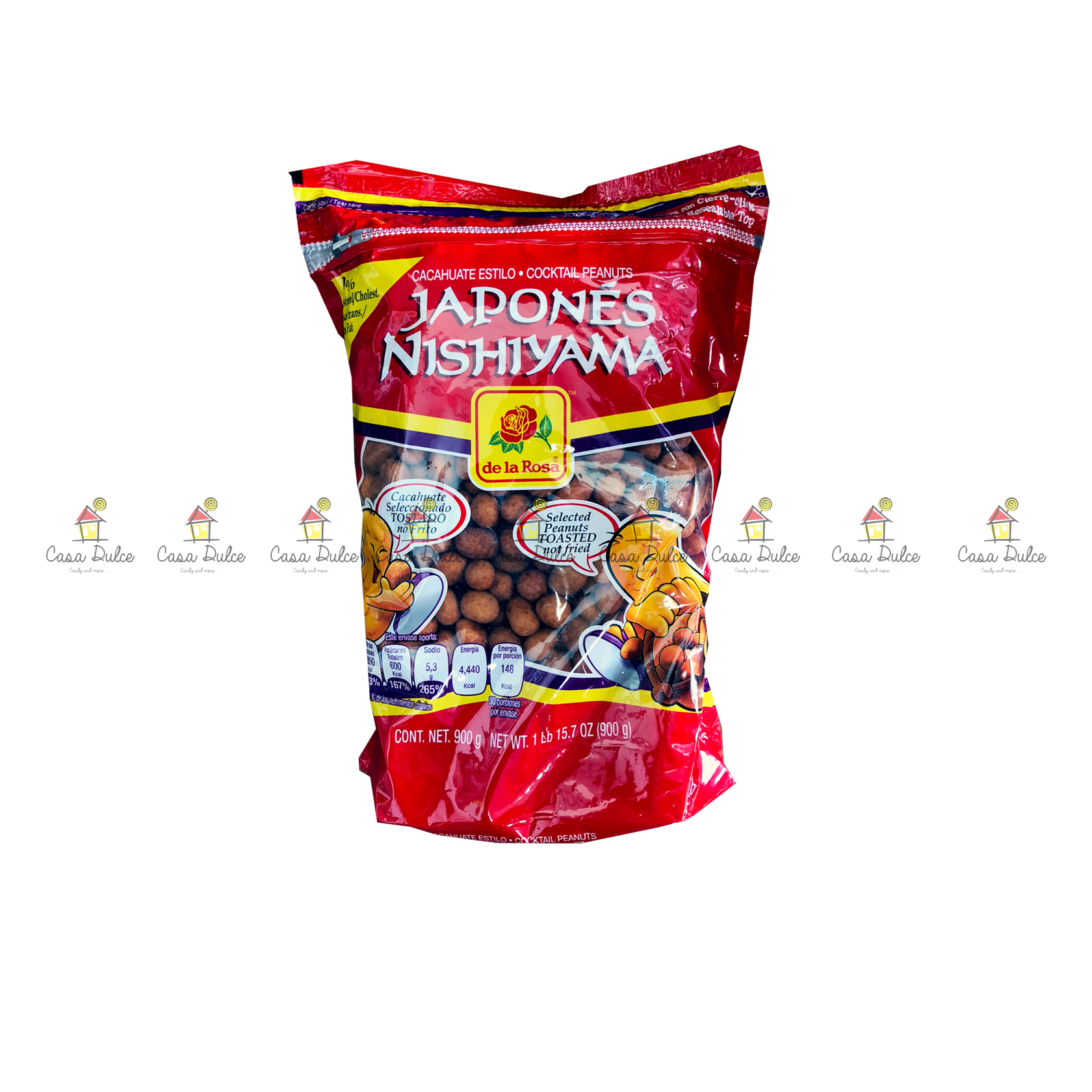 DLR - Zip Nishiyama Peanuts 18/900gr | Casa Dulce DLR - Zip Nishiyama Peanuts 18/900gr | Casa Dulce