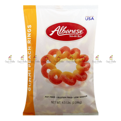 Albanese - Gummi Peach Rings