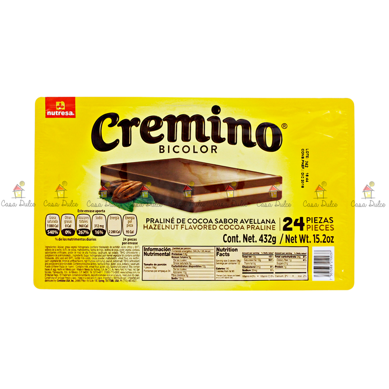 Cremino Bicolor Tray 24pc