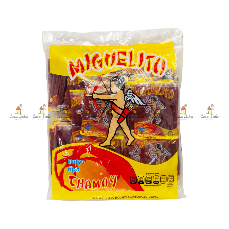 Miguelito Pulpa Chamoy 25x50pc