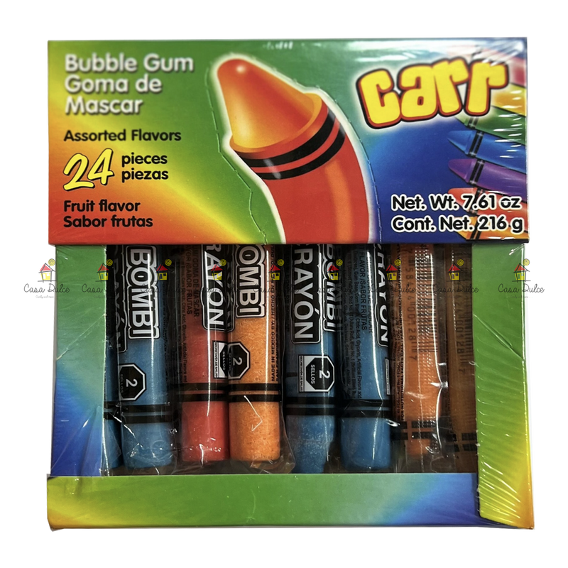 Bombi Crayon Gum 24/24